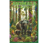 Animals Crossword Puzzles: 60 Crossword Puzzles about wildlife and animals | 6X9 inches, 120 pages, 600 clues |The Perfect, Entertaining & Educational Gift for wildlife and nature lovers