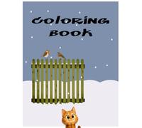 Animals Cute and funny bold coloring book for kids and adults