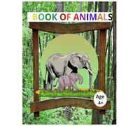Animals Cute & Funny: Bold and Easy Coloring Book for Kids