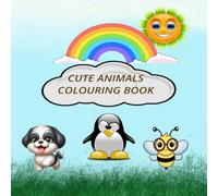 Animals Cute & Funny: Bold and Easy Coloring Book for Kids and Adults