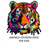 Animals Cute & Funny: Bold and Easy Coloring Book for Kids and Adults