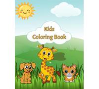Animals Cute & Funny: Easy Coloring Book for Kids
