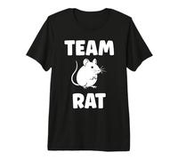 Animals Cute Mouse Rodent Rat Minimalist Simple Team Rat Camiseta Premium