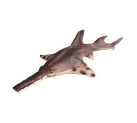 Animals Figures - Realistic Sawfish Table Model for Educational Play, Oceans Wildlife Collectible with Detailed Sculpture, Marine Animal Statue for Living Room, Apartment, Shelf, Kitchen, 14.17x6.5in