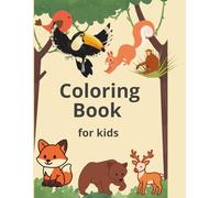 Animals from different corners of the world.: A coloring book with animals from different parts of the world. For Kids Ages 4-6