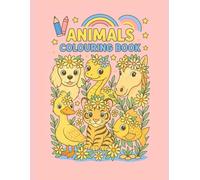 Animals Funny Colouring Book For Coloring For Kids 50 Page For Children