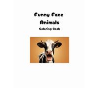 Animals Funny Faces Coloring Book