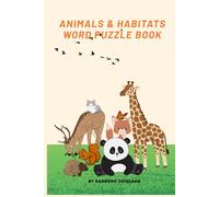 Animals & Habitats Word Puzzle Book