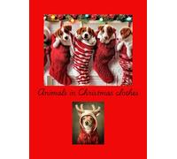 Animals in Christmas Clothes: Colouring Book