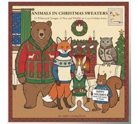 Animals in Christmas Sweaters: 51 Whimsical Designs of Pets and Wildlife in Cozy Holiday Knits
