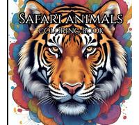 Animals in the Safari Desert: Wild Animals Coloring Book
