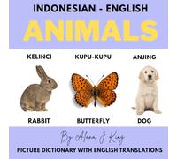 Animals: Indonesian - English Picture Dictionary