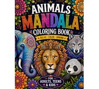 Animals Mandala Coloring Book