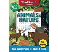 Animals & Nature Word Search Puzzle Book