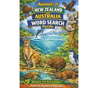Animals of New Zealand and Australia Word Search Puzzles: Relax, Unwind, and Discover the Amazing Animals of the South Pacific | Perfect for puzzle ... and Seniors | 6 x 9 inches | 32 puzzles