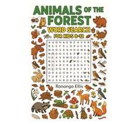 Animals of the Forest Word Search Puzzle Book