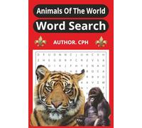 Animals of the world Word Search Book: Word Searches with easy to read print.discover the Animals of the world, 110 pages, 55 puzzles and55 solutions . Exotic and Domestic Animals 6x9 inches book
