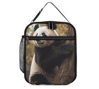 Animals on Tree Lunch Bag for Adults - Reusable Insulated Lunchbox, Leakproof Small Lunch Box Tote for Men & Women, Portable Food Cooler Bag for Work, Office, Picnics