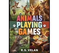 Animals Playing Games Coloring Book