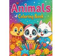 Animals: Simple & cute coloring book