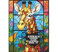 Animals Stained Glass Colouring Book V2