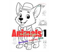 Animals story 1 Awesome Coloring Book For Kids (Aged 8-12): Bring Kids' Colorful Imaginations to Life with This Coloring Book!