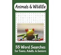 Animals & Wildlife Word Search: Discover Creatures Big and Small with 55 Animal-Themed Word Search Puzzles!