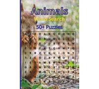 Animals Word Search: 6x9,Fun and Engaging Puzzle Book for All ages ,travel size