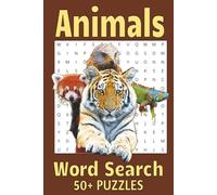 Animals Word Search Book: Word Searches with Easy to Read Print About Animal Names, Wildlife, Habitats, and More | 6x9 inches, 110 pages | 50+ ... and Relaxing (Word Fun by RC Puzzles)