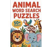 Animals Word Search Book: Word Searches with Easy to Read Print about Animals, Education ... Gift for Vacations, Holidays