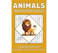 Animals Word Search Puzzle Book: 55 Word Find Puzzles About Aquatic Animals, Birds, Reptiles, Insects & More | For Adults, Seniors & Teenagers | 6x9 Inch