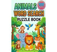 Animals Word Search Puzzle Book: Fun Animal Puzzles for Kids & Adults