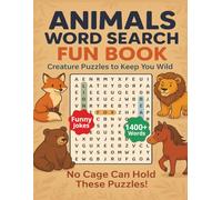 Animals Word Search Puzzle Book: Large Print Word Search about Pets, Ocean Animals, Jungle Animals and Many More. A great gift for anyone who loves a brain challenge. 8.5x11 inches.