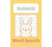 Animals Word Search Puzzle Book: Word Searches with Easy to Read Print about Animals, Animal Safari, Creature Quest and More | 6x9 inches, 110 pages | ... Gift for Vacations, Holidays and Free Times