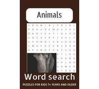 Animals Word Search Puzzle Book: Word Searches with Easy to Read Print about Animals, Wild Animals, Domestic animals and Moore | 6X9 inches, 110 pages | 50+ Puzzle ... Gift for Vacations