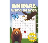 Animals wordsearch: 490+ words bold and easy to read | fun birds, sea creatures and pet themed word searches on each page | 6x9 inches | for all ages.