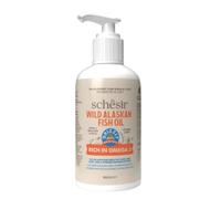 ANIMALUJOS - Aceite de Pescado Salvaje de Alaska Grizzly 500ml | Rico en Omega 3 Natural para Piel y Pelaje Saludable de Perros y Gatos | Suplemento Nutricional Premium SCHESIR