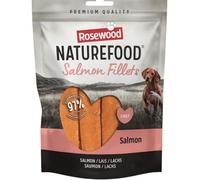 ANIMALUJOS - Filetes de Salmón, 1 kg para Perros | 97% Salmón, Alto en Proteína, Bajo en Grasa | Snack Natural sin Cereales