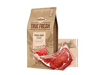 ANIMALUJOS - Pienso Natural para Perros Adultos CARNILOVE Ternera Fresca - Sin Cereales, Rico en Proteínas, para Todas Las Razas - Saco 4 Kg