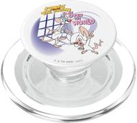 Animaniacs Pinky and The Brain Take Over The World PopSockets PopGrip para MagSafe