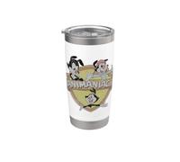 Animaniacs Shielded Animaniacs Vaso térmico de acero inoxidable de doble pared