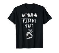 Animar alimenta mi corazón Camiseta