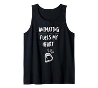 Animar alimenta mi corazón Camiseta sin Mangas