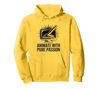 Animar Con Pura Pasión Animación Dibujar Boceto Animar Sudadera con Capucha