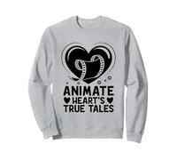 Animar Cuentos Verdaderos Del Corazón Animación Dibujar Boceto Animar Sudadera