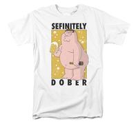 Animated TV Comedy Series Peter Sefinitely Dober Adult T Shirt White XXL