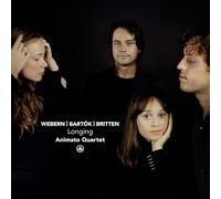 Animato Quartet – Webern/Bartók/Britten: Longing – CD – Importación (Bertus)