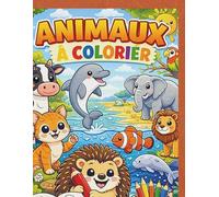 ANIMAUX à colorier: livre de coloriage