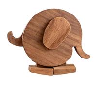 Animaux en bois qui marchent - Jouets en bois animaux qui marchent pour | Sculpture éducative amusante et évolutive, Sculpture Drôle et Éducative à Roulettes Idéale pour las chambre d'enfant,