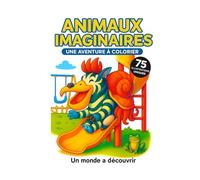 Animaux Imaginaires - Un Monde Merveilleux à Colorier: 75 créatures drôles, étranges et uniques pour stimuler l’imaginaire des enfants (Playful animals)